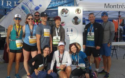 Marathon-running for IRIS Mundial: more than $4,300 collected for the cause!